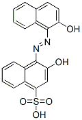 CAS 登录号：2538-79-6， (4Z)-4-[(2-羟基萘-1-基)亚肼基]-3-氧代萘-1-磺酸