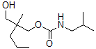 CAS 登录号：25384-33-2， 2-(羟基甲基)-2-甲基戊基异丁基氨基甲酸酯