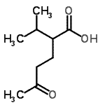 CAS 登录号：2543-54-6， 2-异丙基-5-氧代己酸