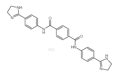 CAS#: 2545-16-6, N,N'-Bis[4-(4,5-Dihydro-1H-Imidazol-2-Yl)Phenyl]Benzene-1,4-Dicarboxamide dihydrochloride