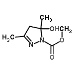 CAS#: 254734-20-8, Methyl 5-Hydroxy-3,5-Dimethyl-4,5-Dihydro-1H-Pyrazole-1-Carboxylate