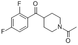 CAS#: 25519-77-1, 1-[4-(4-Fluorobenzoyl)-1-Piperidinyl]-Ethanone