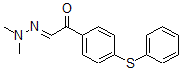 CAS 登录号：25555-15-1， 4-(苯硫基)-alpha-(二甲基亚肼基)苯乙酮