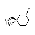 CAS#: 255852-20-1, (1R,3R)-3-Fluoro-1-Methylcyclohexanecarbaldehyde