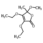 CAS 登录号：255872-19-6， 3,4-二乙氧基-5-甲氧基-5-甲基-2(5H)-呋喃酮