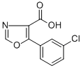 CAS#: 255876-54-1, 5-(3-Chlorophenyl)Oxazole-4-Carboxylic Acid