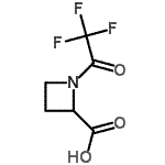 CAS#: 255883-13-7, 1-(Trifluoroacetyl)-2-Azetidinecarboxylic Acid