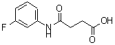 CAS#: 25589-40-6, 4-[(3-Fluorophenyl)Amino]-4-Oxobutanoic Acid