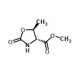 CAS#: 256386-82-0, Methyl (4R,5S)-5-Methyl-2-Oxo-1,3-Oxazolidine-4-Carboxylate
