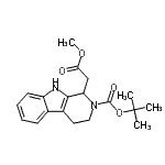 CAS#: 256407-56-4, 2-Methyl-2-Propanyl 1-(2-Methoxy-2-Oxoethyl)-1,3,4,9-Tetrahydro-2H-beta-Carboline-2-Carboxylate