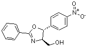 CAS 登录号：256475-85-1， [(4R,5R)-5-(4-硝基苯基)-2-苯基-4,5-二氢恶唑-4-基]甲醇