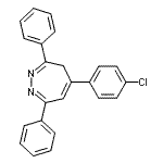 CAS#: 25649-73-4, 5-(4-Chlorophenyl)-3,7-Diphenyl-4H-1,2-Diazepine
