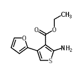 CAS#: 256506-99-7, Ethyl 2-Amino-4-(2-Furyl)-3-Thiophenecarboxylate