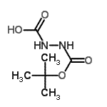 CAS#: 256640-13-8, 2-{[(2-Methyl-2-Propanyl)Oxy]Carbonyl}Hydrazinecarboxylic Acid