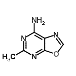 CAS#: 25680-36-8, 5-Methyl[1,3]Oxazolo[5,4-d]Pyrimidin-7-Amine