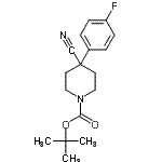 CAS#: 256951-79-8, 2-Methyl-2-Propanyl 4-Cyano-4-(4-Fluorophenyl)-1-Piperidinecarboxylate