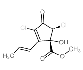 CAS#: 25707-30-6, Methyl (1R,5R)-3,5-Dichloro-1-Hydroxy-4-Oxo-2-[(E)-Prop-1-Enyl]Cyclopent-2-Ene-1-Carboxylate