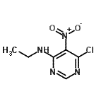CAS#: 25710-24-1, 6-Chloro-N-Ethyl-5-Nitro-4-Pyrimidinamine
