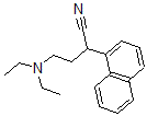 CAS 登录号：2572-73-8， 4-二乙基氨基-2-萘-1-基丁腈