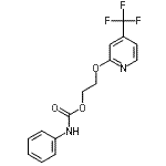 CAS 登录号：257284-79-0， 2-{[4-(三氟甲基)-2-吡啶基]氧基}乙基苯基氨基甲酸酯