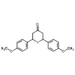 CAS#: 2573-84-4, 2,6-Bis(4-Methoxyphenyl)Tetrahydro-4H-Thiopyran-4-One