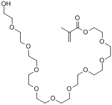 CAS#: 25736-86-1, alpha-(2-Methyl-1-Oxo-2-Propen-1-Yl)-omega-Hydroxy-Poly(Oxy-1,2-Ethanediyl)