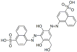 CAS#: 25738-39-0, 4,4'-[[2,4-Dihydroxy-5-(Hydroxymethyl)-1,3-Phenylene]Bis(Azo)]Bisnaphthalene-1-Sulphonic Acid