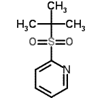 CAS#: 25752-74-3, 2-[(2-Methyl-2-Propanyl)Sulfonyl]Pyridine