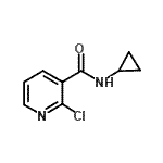 CAS#: 25764-78-7, 2-Chloro-N-Cyclopropylnicotinamide