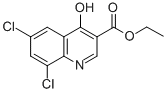 CAS 登录号：25771-89-5， 6,8-二氯-4-羟基喹啉-3-羧酸乙酯