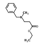 CAS 登录号：25772-94-5， 乙基3-(苄基-甲基-氨基)丙酸酯