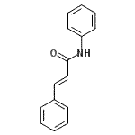 CAS#: 25775-89-7, (2E)-N,3-Diphenylacrylamide