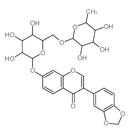 CAS#: 25776-06-1, 7-Hydroxy-3',4'-Methylenedioxyisoflavone O-Rutinoside