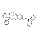 CAS#: 257886-01-4, N-[(9H-Fluoren-9-Ylmethoxy)Carbonyl]-O-Trityl-D-Homoserine