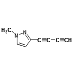CAS#: 25832-47-7, 3-(1,3-Butadiyn-1-Yl)-1-Methyl-1H-Pyrazole