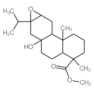 CAS#: 25859-62-5, 12alpha,13alpha-Epoxy-8-hydroxy-13-isopropyl-8alpha-Podocarpan-15-oic acid methyl ester