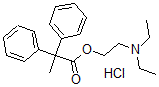 CAS#: 2589-00-6, 2-Diethylaminoethyl 2,2-Diphenylpropanoate Hydrochloride