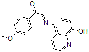 CAS#: 25912-20-3, alpha-[(8-Hydroxy-5-Quinolyl)Imino]-4'-Methoxyacetophenone