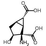 CAS#: 259134-87-7, (1S,3S,5R,6S)-2-Amino-3-Hydroxybicyclo[3.1.0]Hexane-2,6-Dicarboxylic Acid