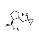 CAS#: 259538-92-6, 1-[(1-Methylcyclopropyl)Methyl]-D-Prolinamide