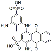 CAS#: 25956-35-8, 1-Amino-4-[(3-Amino-2-Methyl-5-Sulphophenyl)Amino]-9,10-Dihydro-9,10-Dioxoanthracene-2-Sulphonic Acid