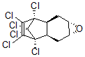 CAS#: 25967-06-0, (1aR,2aR,3R,6S,6aS,7aS)-rel-3,4,5,6,8,8-Hexachloro-1a,2,2a,3,6,6a,7,7a-octahydro-3,6-Methanonaphth[2,3-b]oxirene