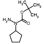 CAS#: 259870-74-1, 2-Methyl-2-Propanyl 1-Cyclopentylhydrazinecarboxylate