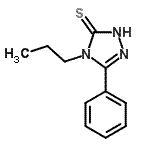 CAS#: 26029-08-3, 5-Phenyl-4-Propyl-2,4-Dihydro-3H-1,2,4-Triazole-3-Thione