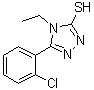 CAS#: 26029-13-0, 5-(2-Chlorophenyl)-4-Ethyl-4H-1,2,4-Triazole-3-Thiol