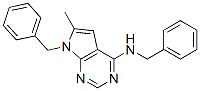 CAS#: 26035-98-3, 4-Benzylamino-6-Methyl-7-Benzylpyrrolo(2,3-d)Pyrimidine
