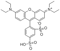 CAS#: 2609-88-3, 3,6-Bis(Diethylamino)-9-(2,4-Disulfophenyl)-Xanthylium Inner Salt