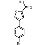 CAS#: 26145-14-2, 4-(4-Bromophenyl)-2-Thiophenecarboxylic Acid