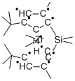 CAS#: 261526-72-1, [(Dimethylsilylene)Bis[(1,2,3,4,5-H)-4-(1,1-Dimethylethyl)-2-Methyl-2,4-Cyclopentadien-1-Ylidene]]Dimethyl-Zirconium