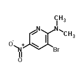 CAS#: 26163-05-3, 3-Bromo-N,N-Dimethyl-5-Nitro-2-Pyridinamine